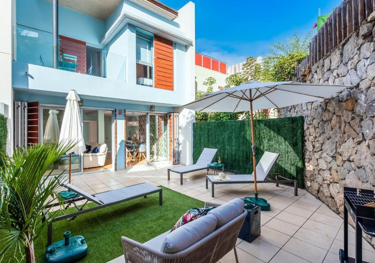 Santa Úrsula Family House With Patio And Communal Pool 빌라 외부 사진